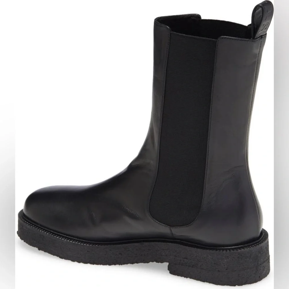 STAUD Palamino Chelsea Boot Black Leather 7.5 - Picture 7 of 14